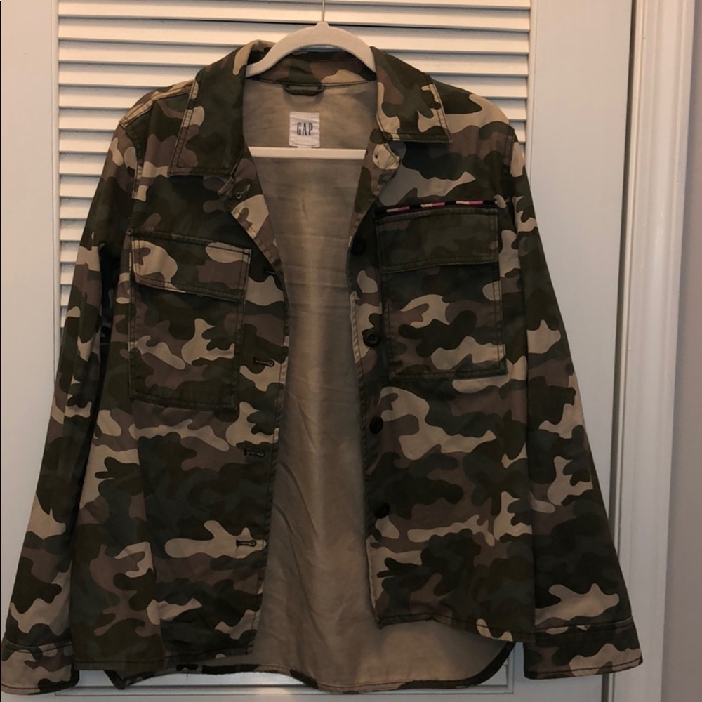 Gap camo jacket